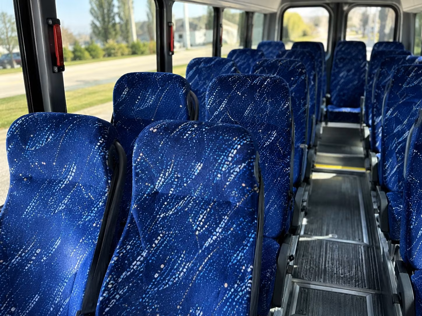 18 passenger minibus inside