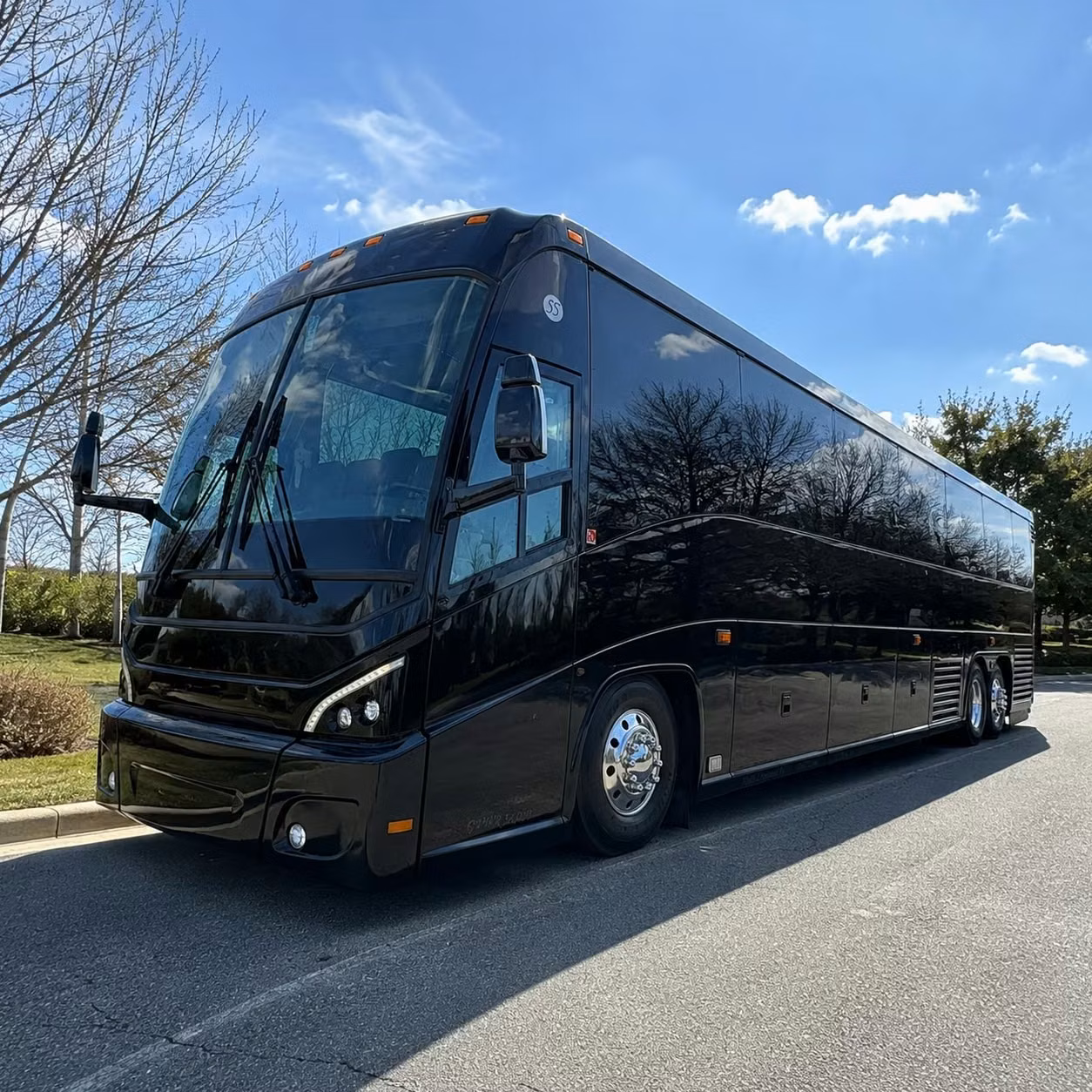 rather than piecing together rides for veterans events and ceremonies rent one bus