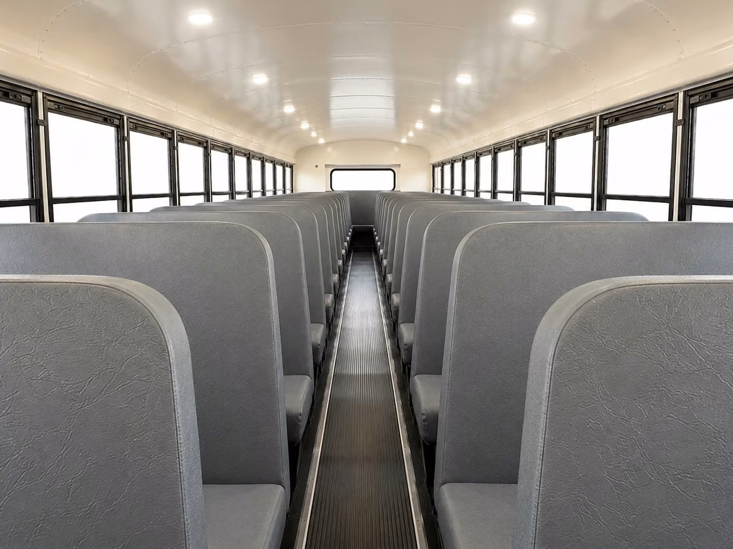 school bus interior