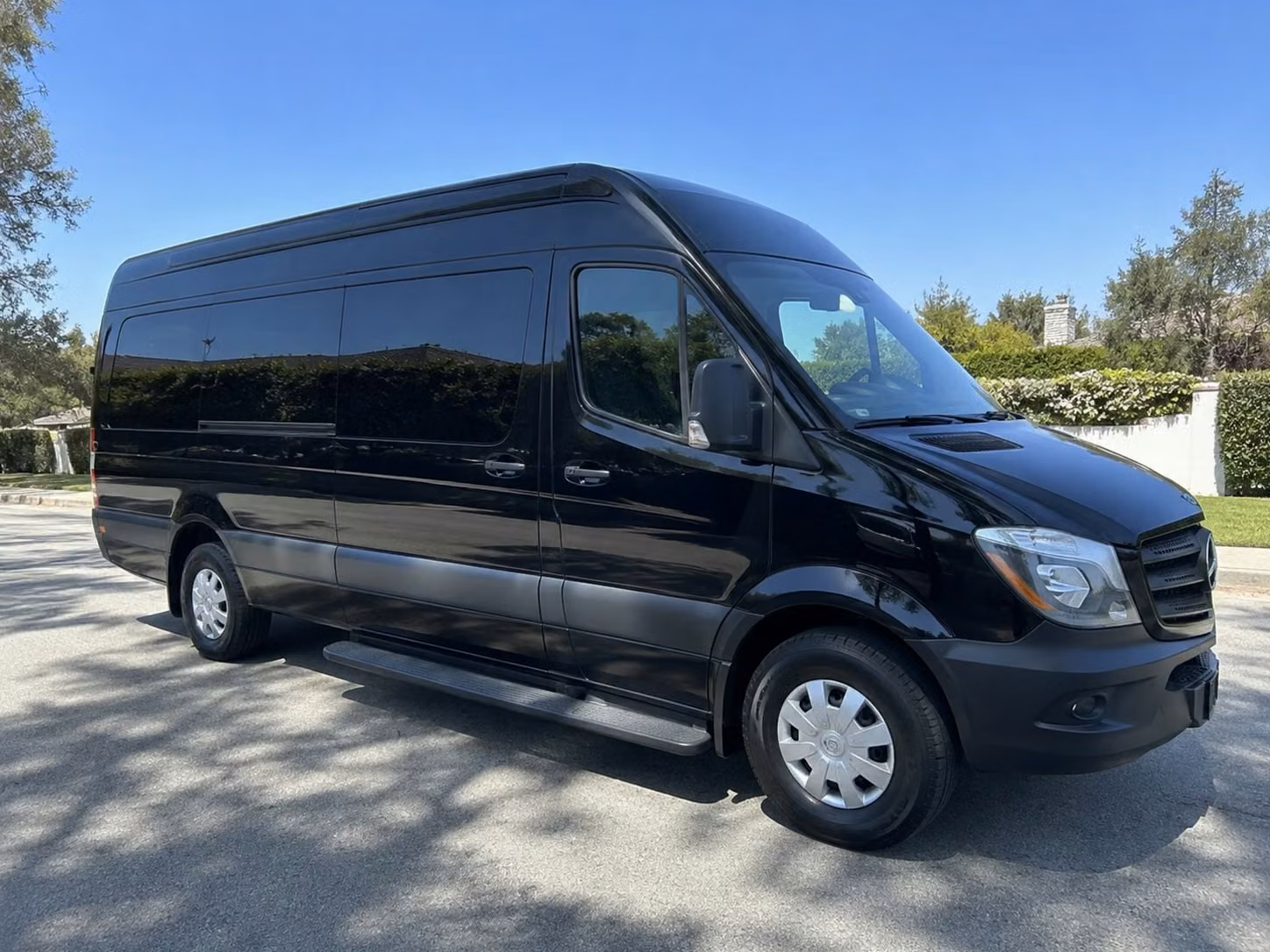 sprinter van with driver