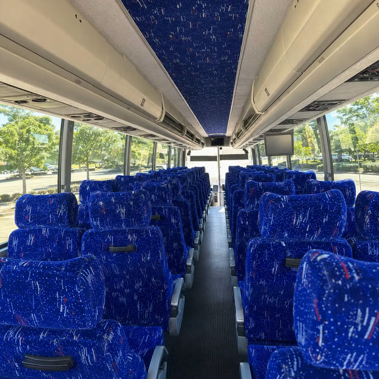 toms river charter bus interior