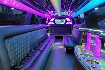 Toms River Limo Interior